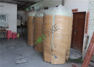 Manual FRP Tank For Filter Housing Or RO Water Storage Tank With Valve
