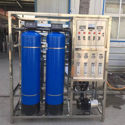 Equipamento de tratamento de água por osmose reversa de um estágio eficiente de 2 toneladas para purificação de água