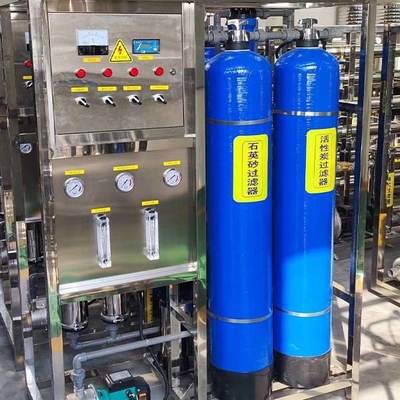 Máquina de purificação de água por osmose reversa de PVC para fabricação de alimentos e bebidas