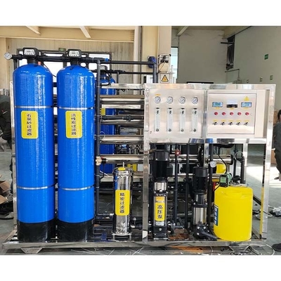 1 tonelada de equipamento de osmose reversa de dupla fase de alta precisão