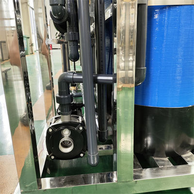 RO 1T/H Máquina de água pura industrial para tratamento de água purificada bipolar