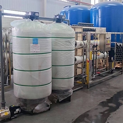 Equipamento de osmose reversa de estágio único para purificação comercial de água