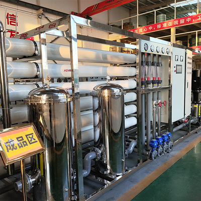 Sistema de tratamento de água por osmose reversa de dupla fase de poupança de energia de 30 toneladas/hora - Solução de água purificada de qualidade industrial