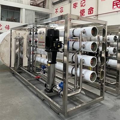 Alta produtividade 12 toneladas/hora RO Máquina de osmose reversa de água pura para tratamento de água para 12 toneladas