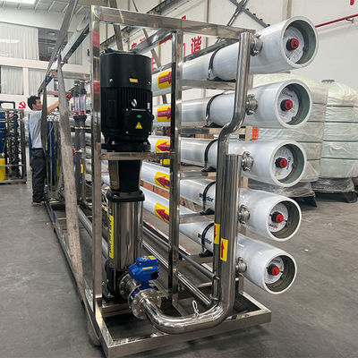 Sistema de purificação de água de aço inoxidável ecológico para sistema de osmose reversa