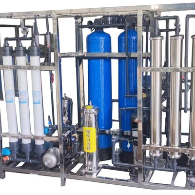 0.25 toneladas de equipamento de tratamento de água por osmose reversa de PVC de dupla fase