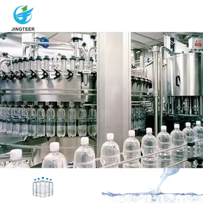 Máquina de enchimento automática de garrafas de Coca-Cola, soda, bebida carbonatada, bebida carbonatada, linha de produção, máquina de fabricação de refrigerantes carbonatados